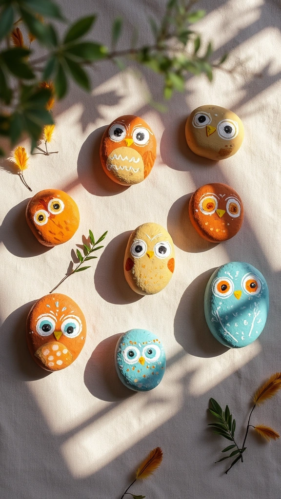 Owl Story Stones