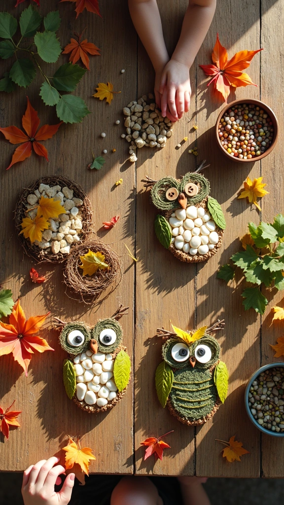 Nature-Aided Owl Art