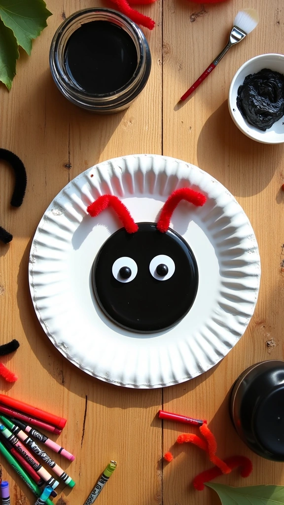 Ant Paper Plate Craft