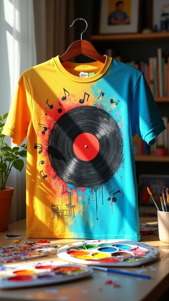 Hand-Painted T-Shirt
