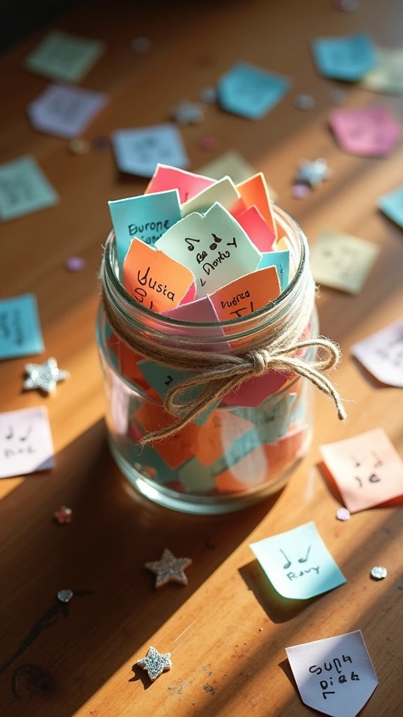 Birthday Playlist in a Jar