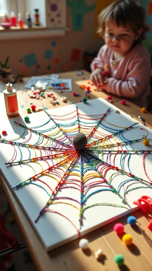Spider Web Art