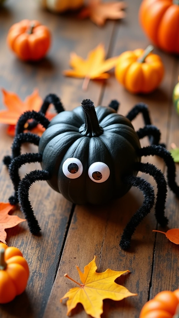 Pumpkin Spiders