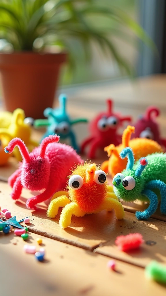 Pipe Cleaner Bugs