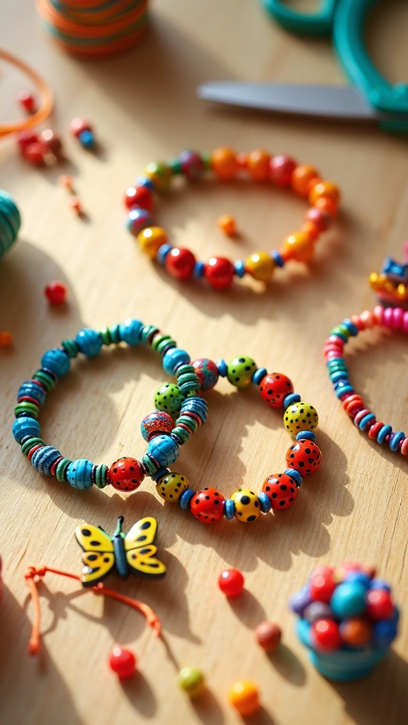 Bead Insect Bracelets
