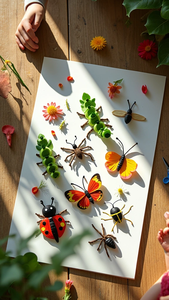 Nature Insect Collage