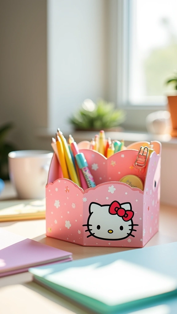 Hello Kitty Desk Organizer