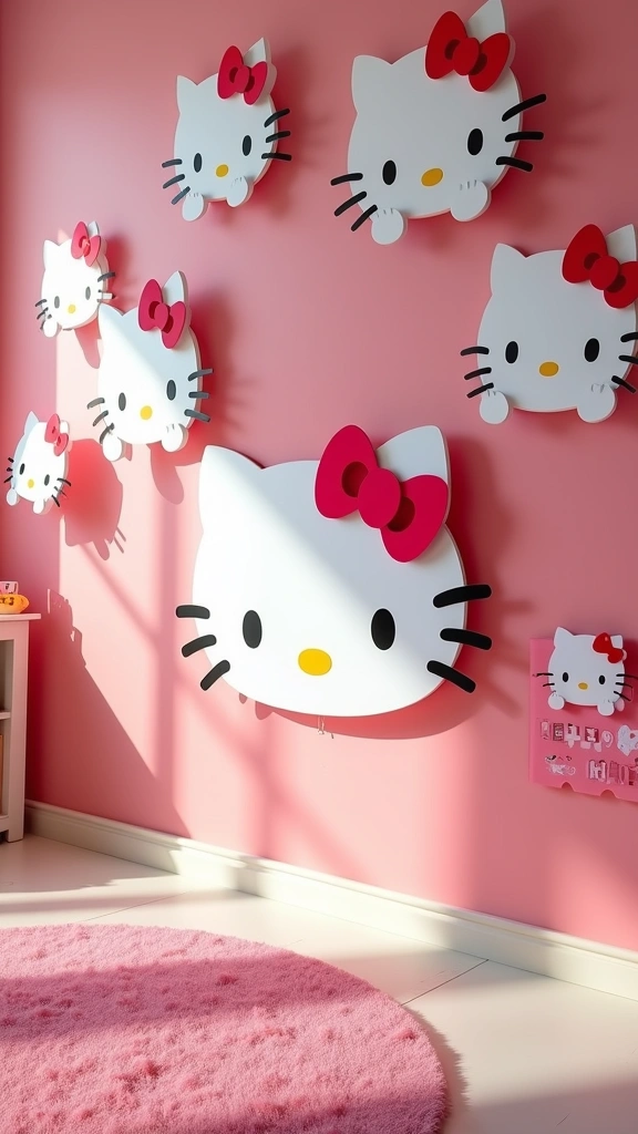 Hello Kitty Wall Art