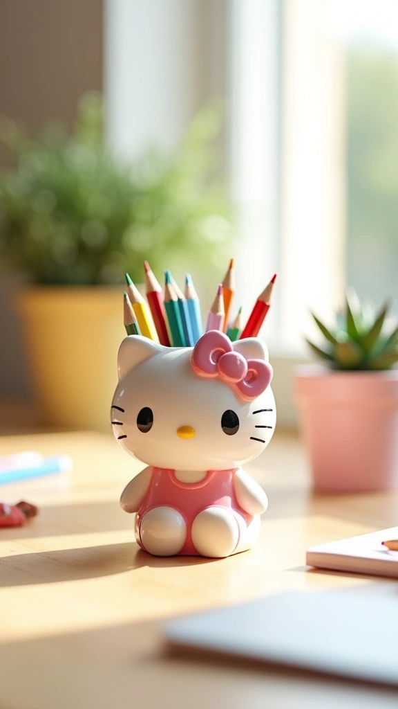 Hello Kitty Pencil Holder