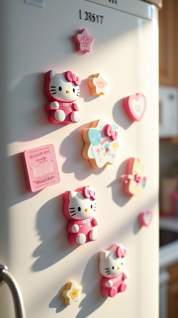 Hello Kitty Refrigerator Magnets