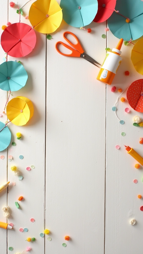 Paper Circle Garlands