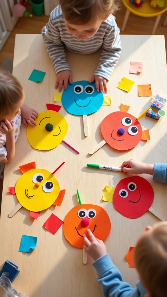 Circle Puppet Making