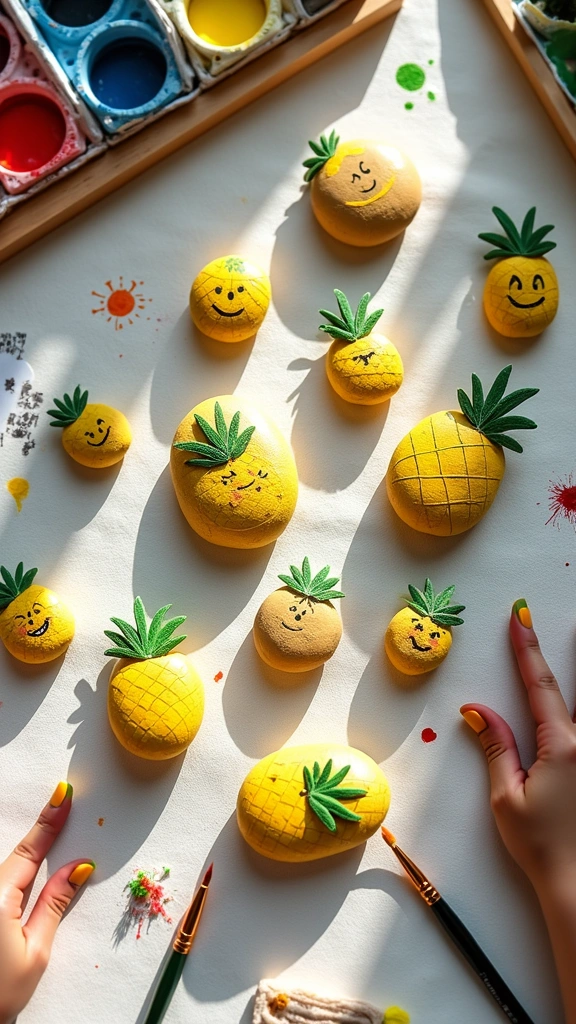 Pineapple Story Stones