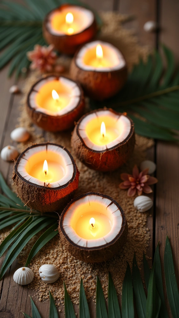 Coconut Candles