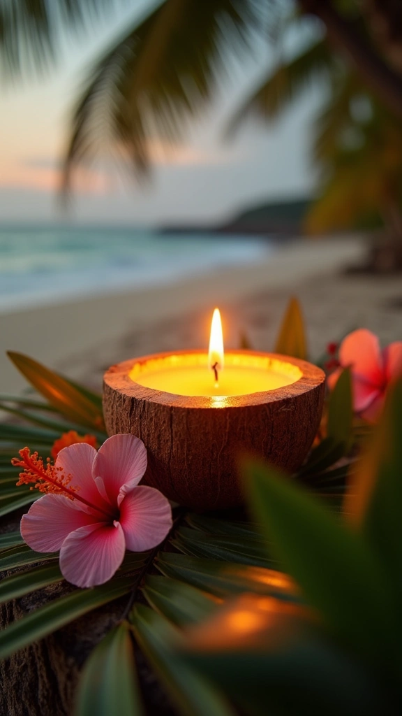 Coconut Candles