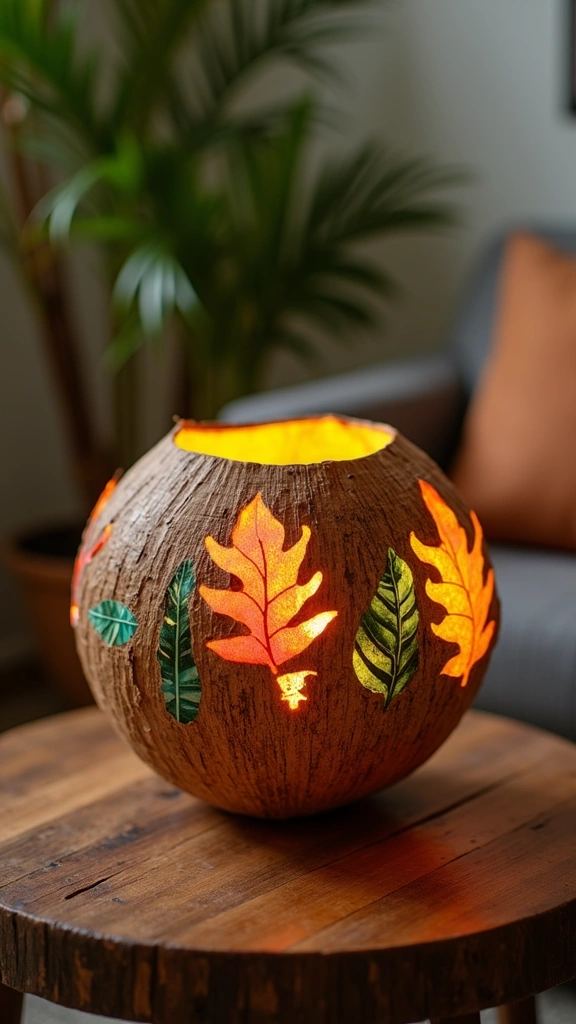Coconut Lamp Shade