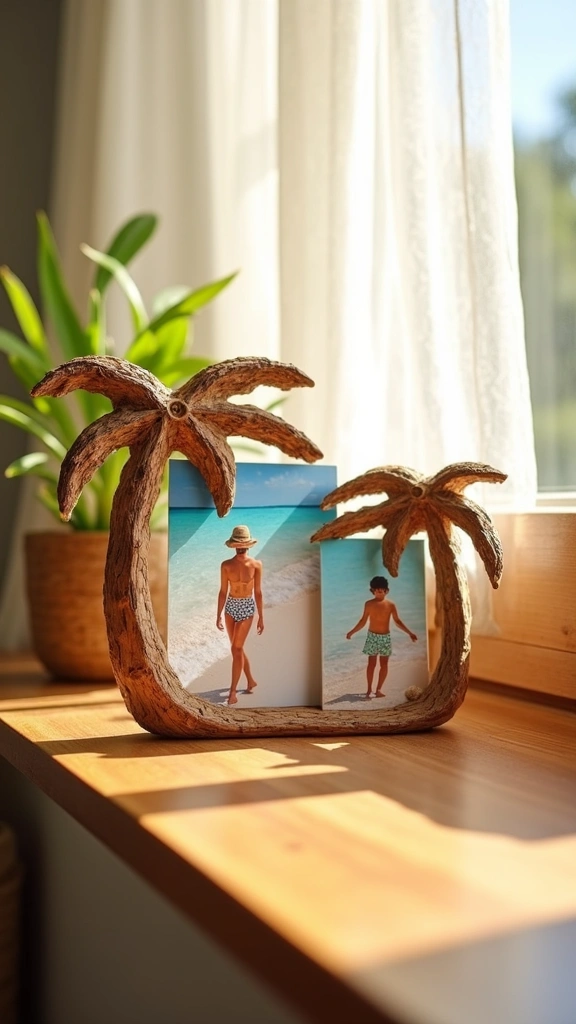 Coconut Tree Picture Frame