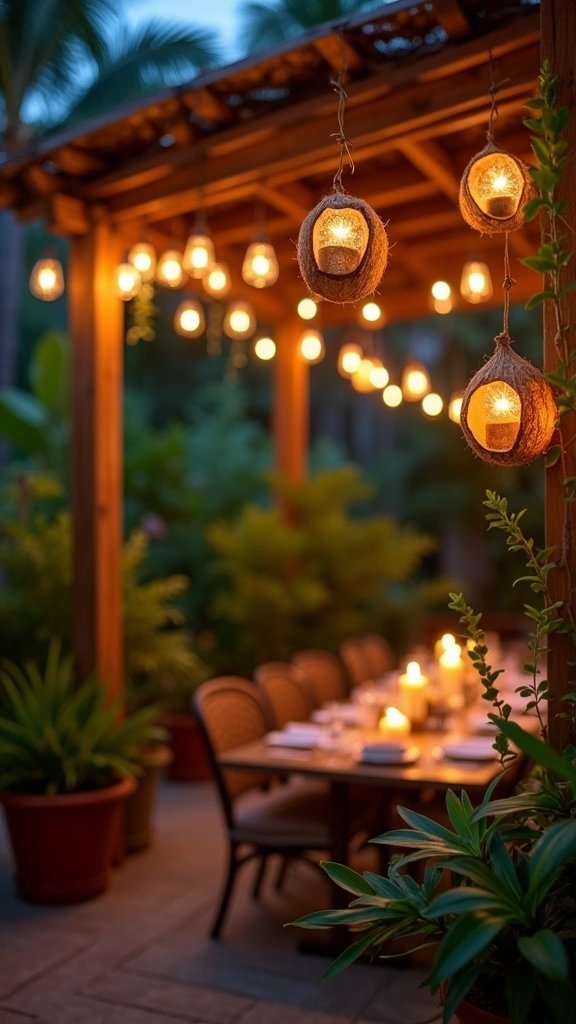 Coconut String Lights