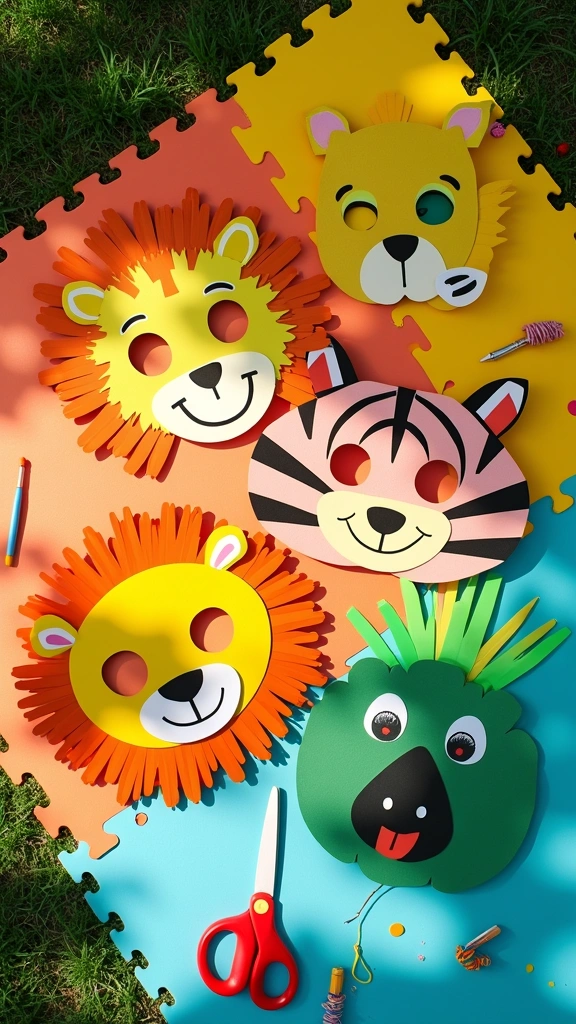 Safari Animal Masks