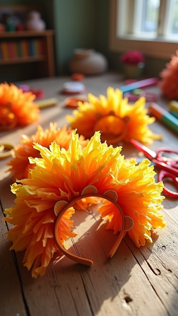 Lion’s Mane Headbands