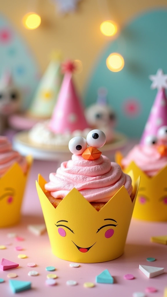 Chica’s Cupcake Decorations