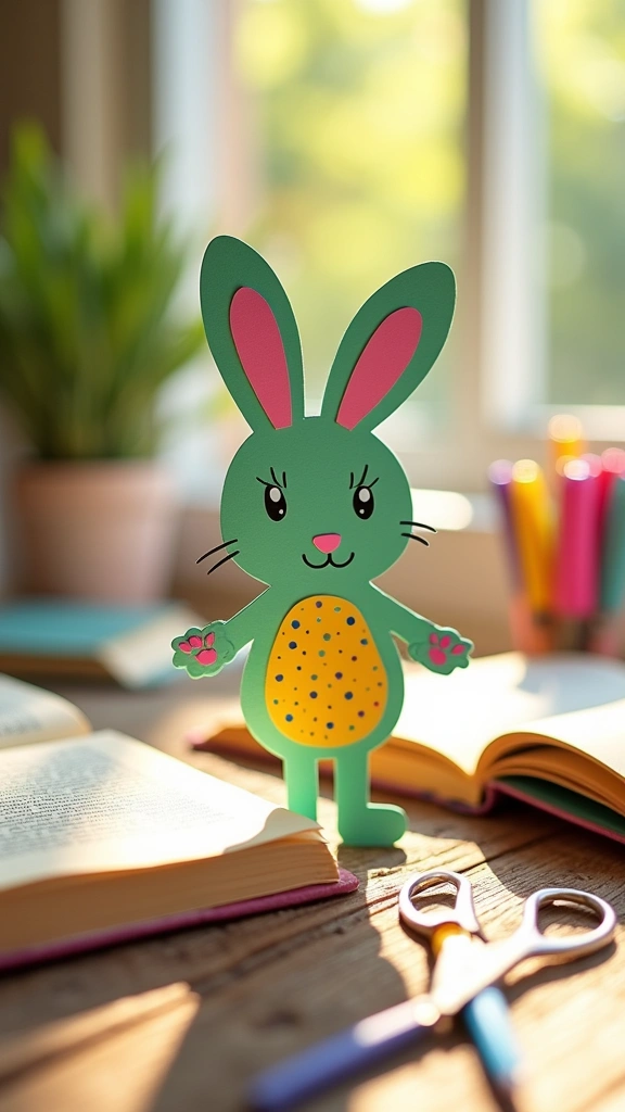 Spring Bonnie Bookmark