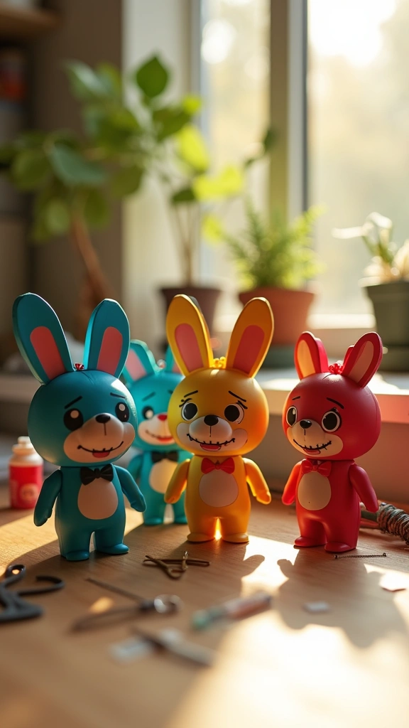 FNAF Chibi Figurines