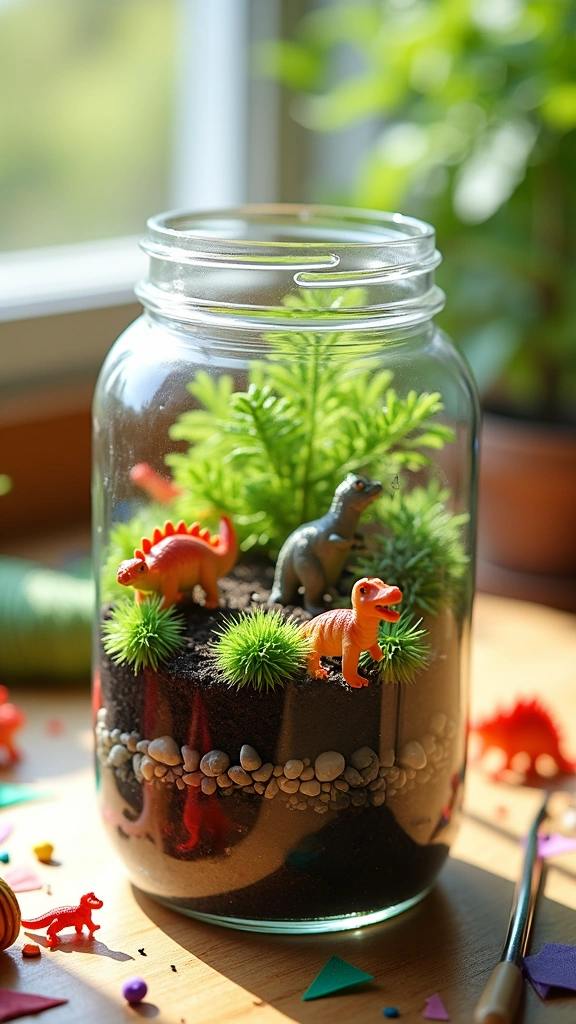 DIY Dino Terrarium
