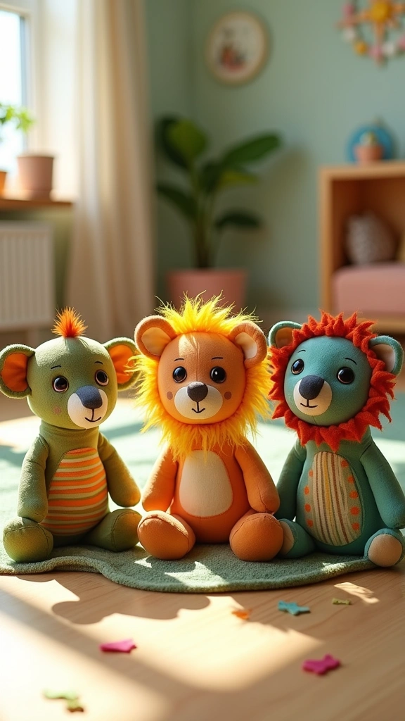 Eco-Friendly Animal Stuffed Toys