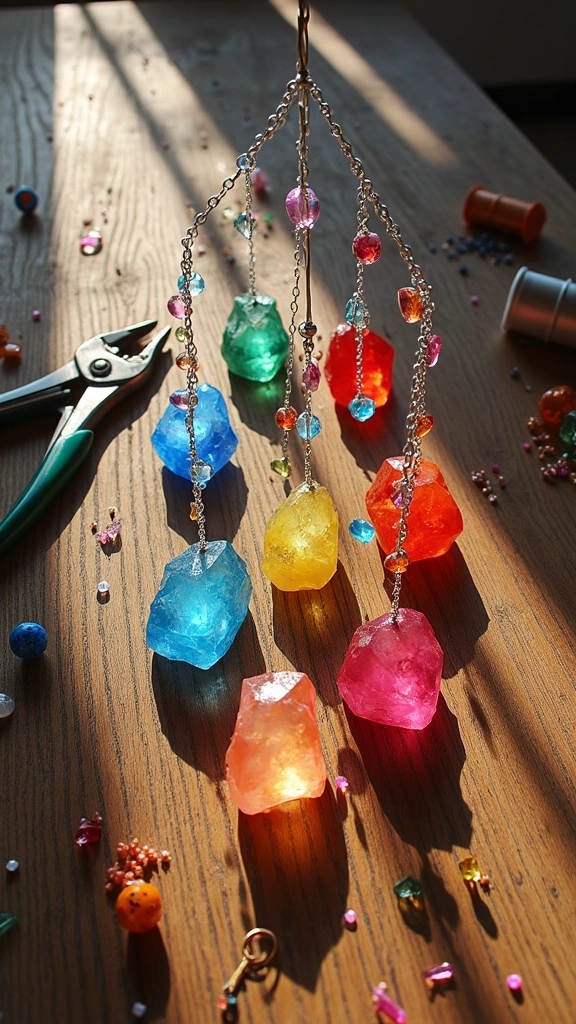 Rainbow Crystal Mobile