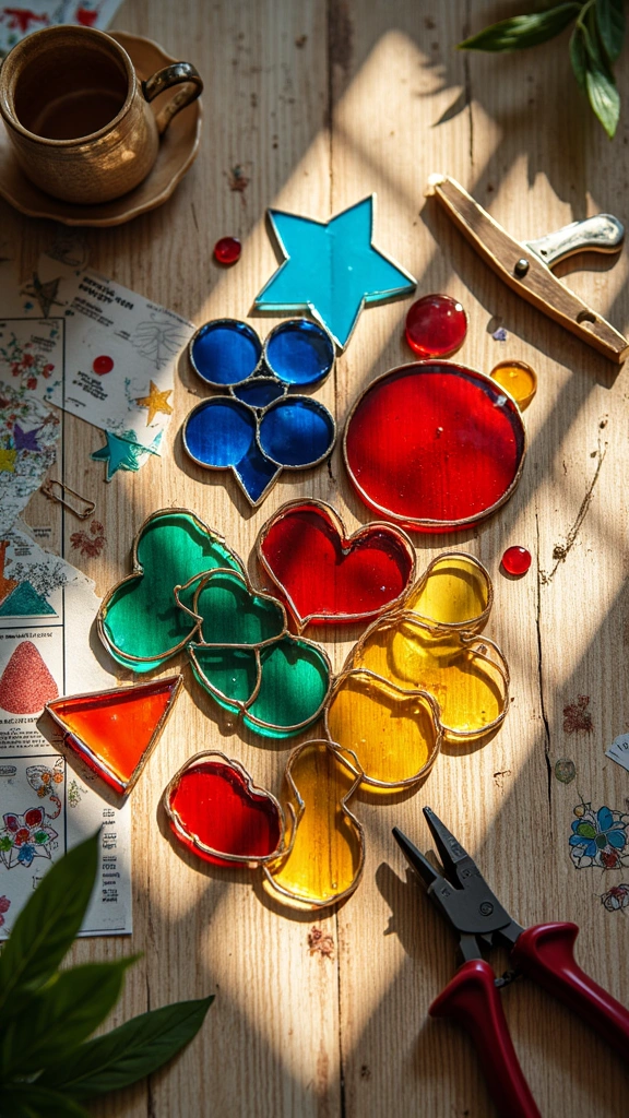 DIY Stained Glass Suncatcher Kit