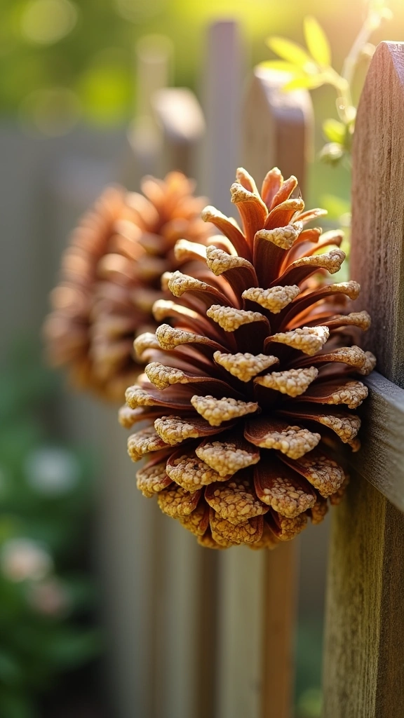 Pinecone Bird Feeders