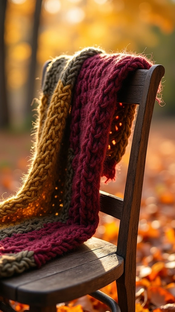 Knitted Scarves