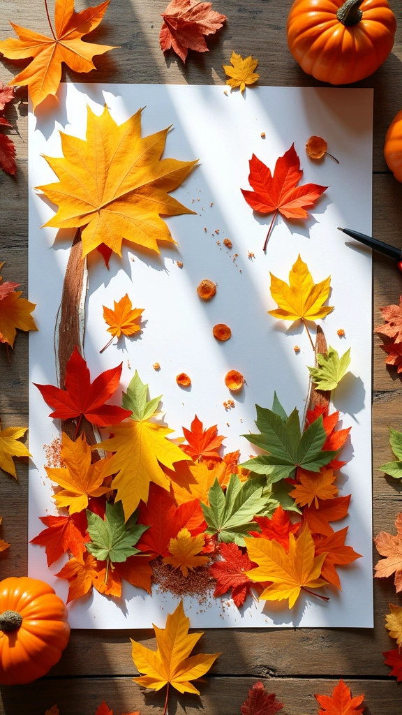 Colorful Fall Collage