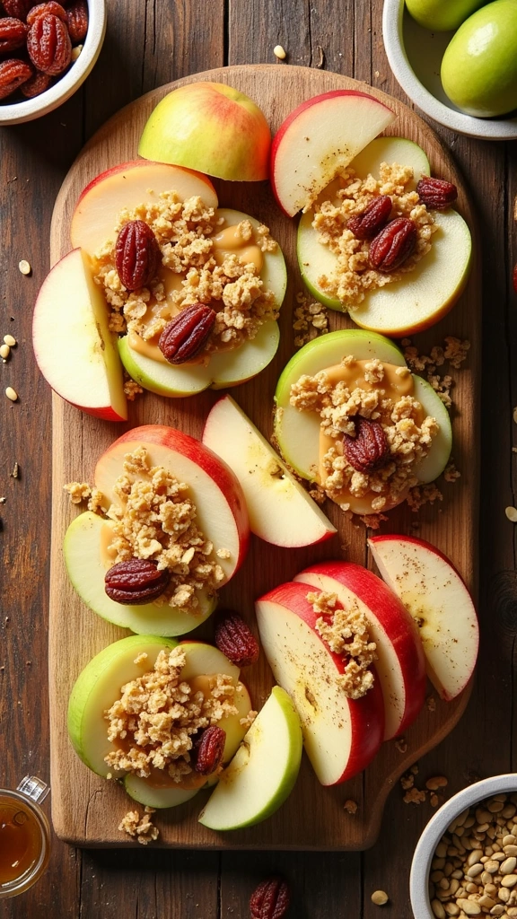 Edible Apple Collage