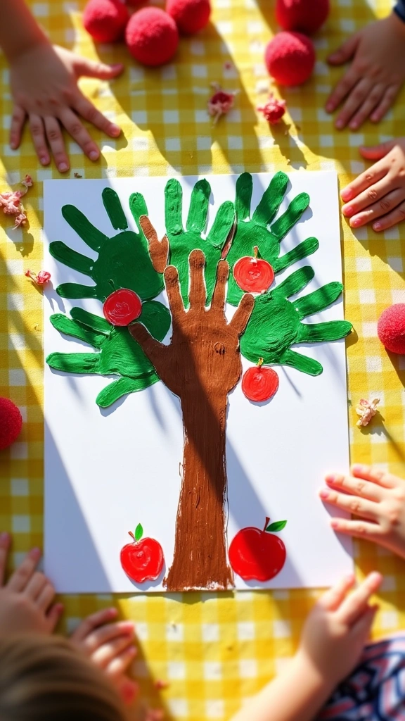 Handprint Apple Tree