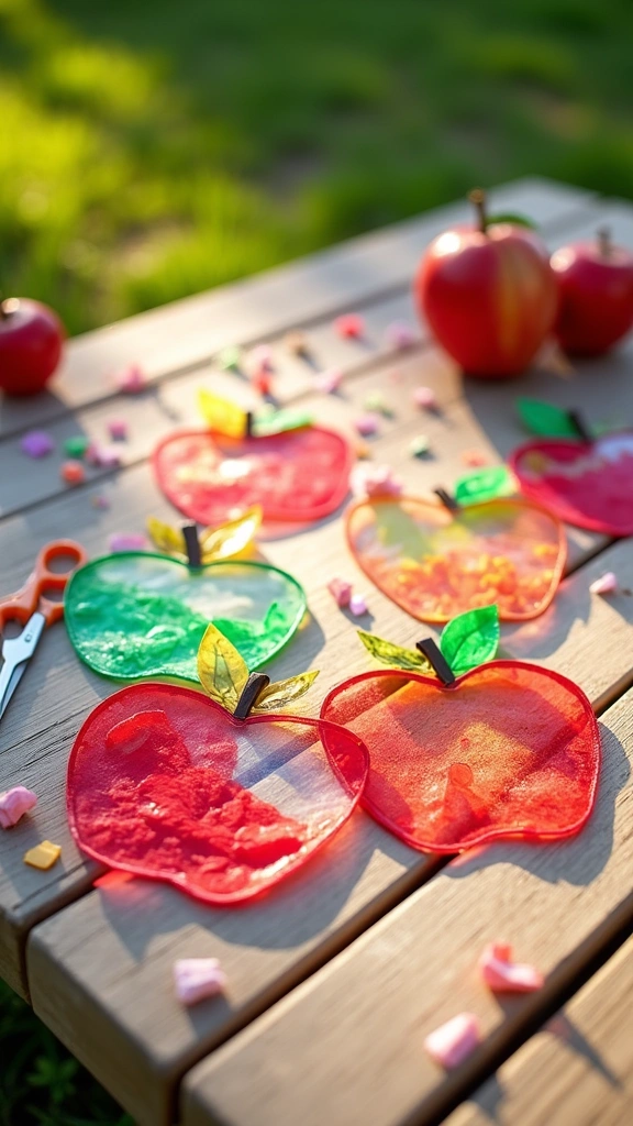 Apple Suncatchers