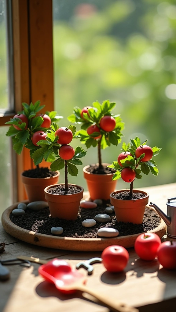 Miniature Apple Orchard