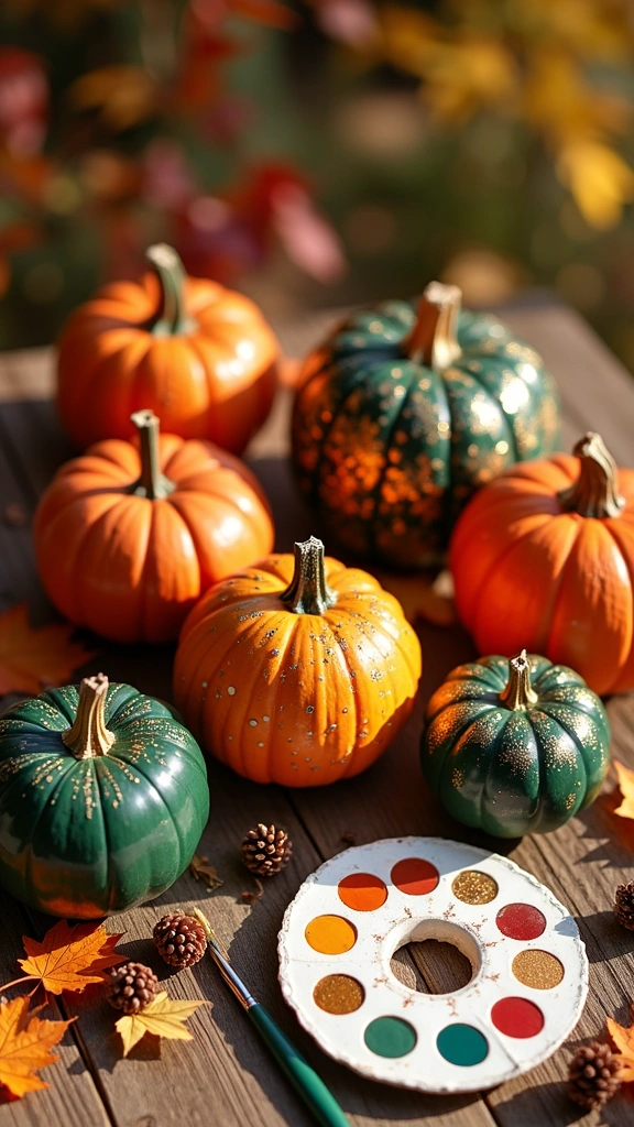 Painted Pumpkins