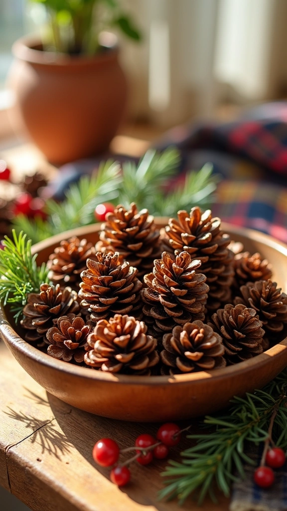 Scented Pinecones