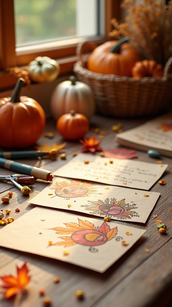 DIY Thanksgiving Cards