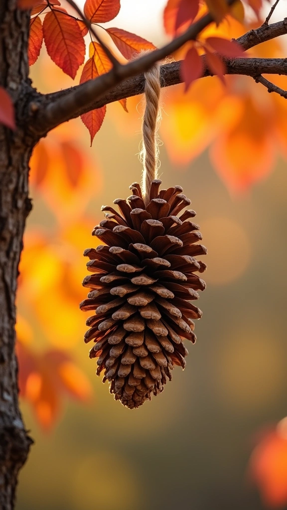 Pinecone Bird Feeders