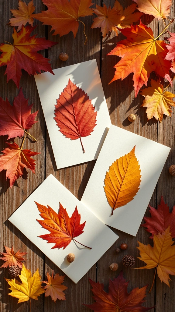 Leaf Pressing Art