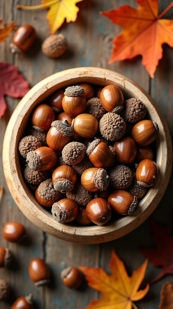 Acorn Decorative Bowls
