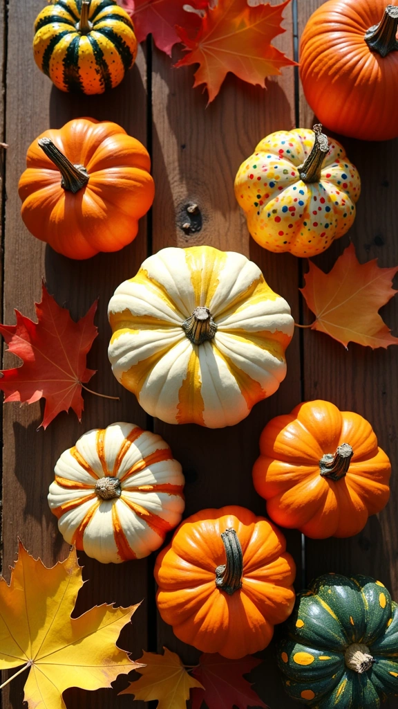 Painted Pumpkins