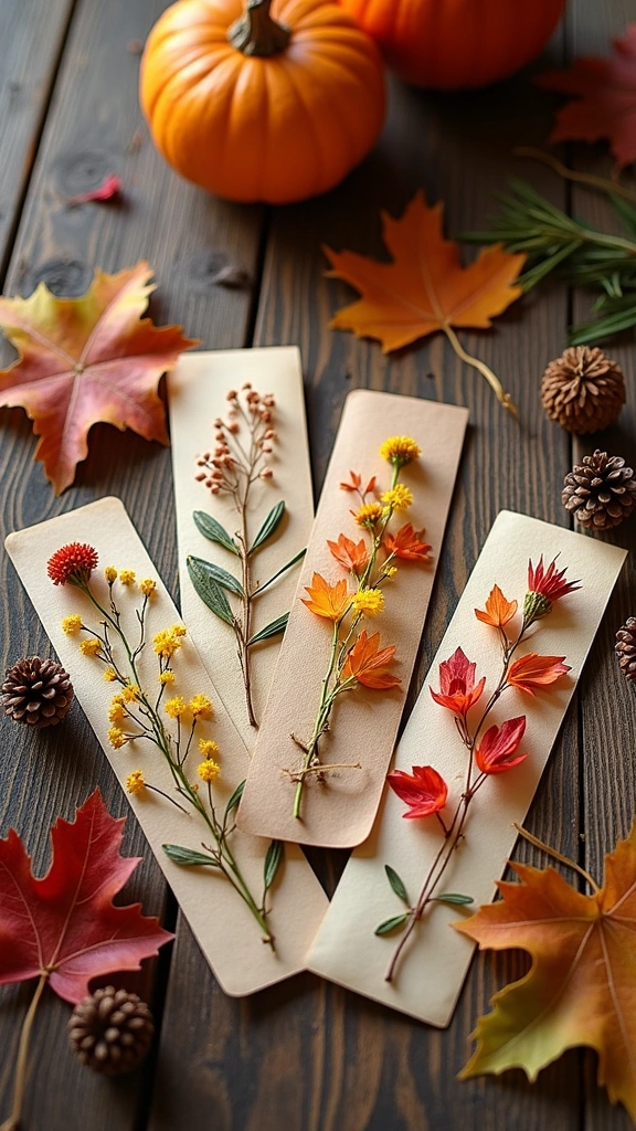 Nature-Themed Bookmarks