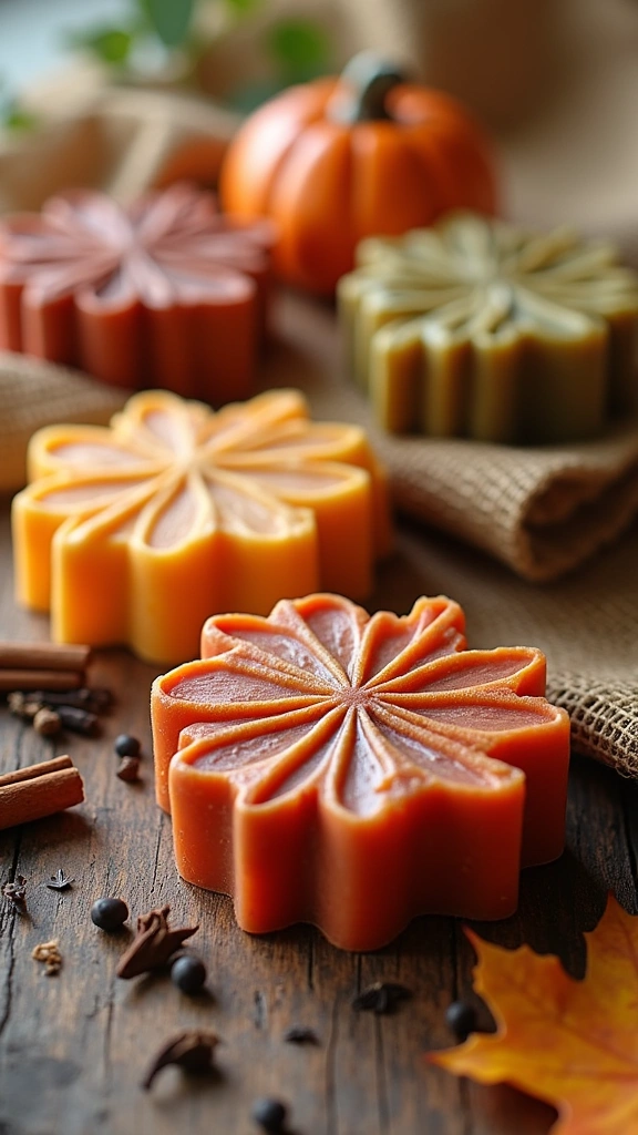 Fall-Themed Soap Making