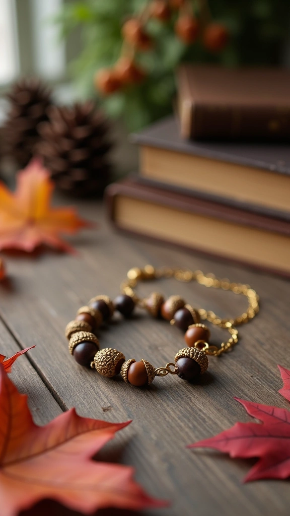 Acorn-Inspired Jewelry