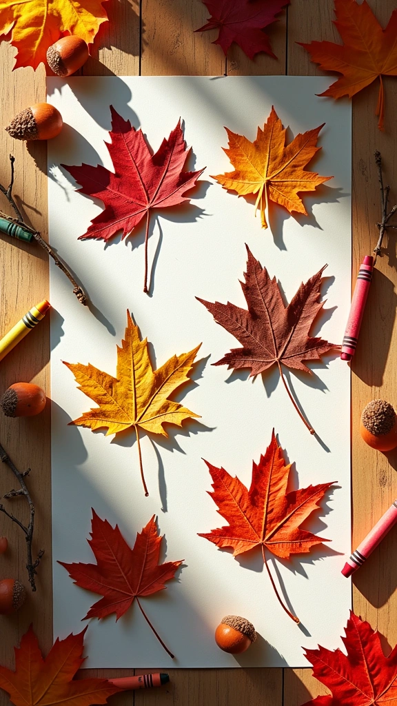 Leaf Rubbings
