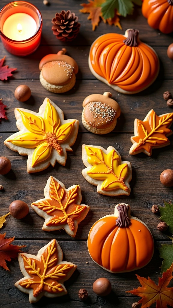 Fall Cookie Decorating